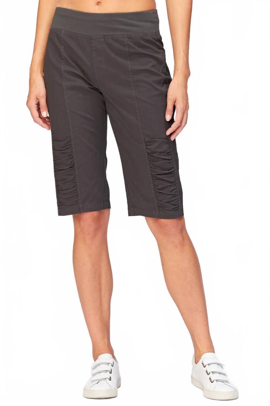 NEW XCVI tatem bermuda short in charcoal